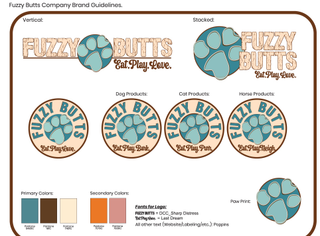FUZZY BUTTS EAT. PLAY. LOVE.