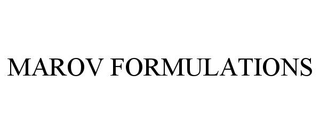 MAROV FORMULATIONS
