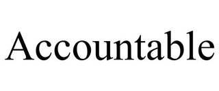 ACCOUNTABLE