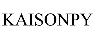 KAISONPY