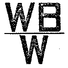 WB/W