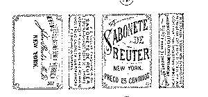 NENHUM SERA GENUINO SEMA RUBRICA DE NEW YORK A SINGULAR FRAGRANCIA DO SABONETE DE REUTER EO SEU MARAVILHOSO PODOR DE LIMPARE A FORMOSEAR A PELLE, AMACIAR E ACLARAR AS MAOS, SAO AS CAUSAS DA SUA REPUTA