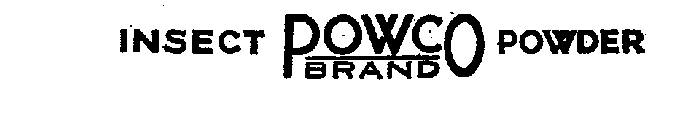 POWCO BRAND INSECT POWDER