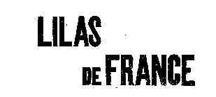 LILAS DE FRANCE