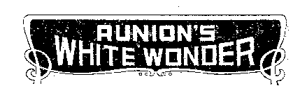 RUNION'S WHITE WONDER