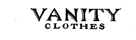 VANITY CLOTHES