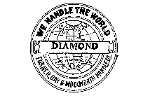 WE HANDLE THE WORLD DIAMOND MADE IN LOUISVILLE KY. USA TURNER, DAY & WOOLWORTH HANDLE CO.