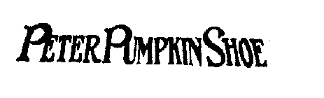 PETER PUMPKIN SHOE
