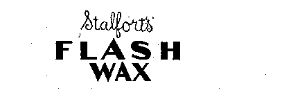 STALFORT'S FLASH WAX