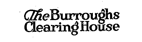 THE BURROUGHS CLEARING HOUSE