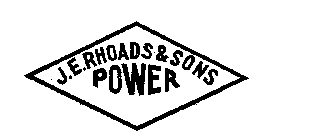 J. E. RHOADS & SONS POWER WATERSHED