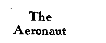 THE AERONAUT