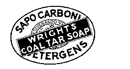 WRIGHT'S COAL TAR SOAP SAPO CARBONI DETERGENS