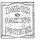 DAVIS BAKING POWDER OK