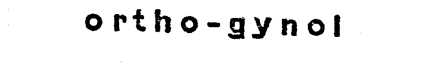 ORTHO-GYNOL