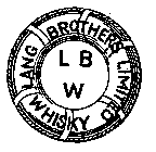 LBW LANG BROTHERS LIMITED WHISKY