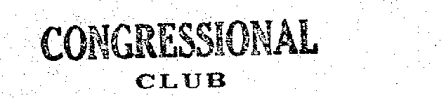 CONGRESSIONAL CLUB