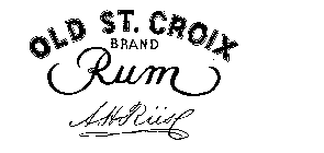 OLD ST. CROIX RUM BRAND A H RIISE