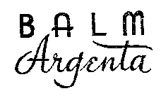 BALM ARGENTA