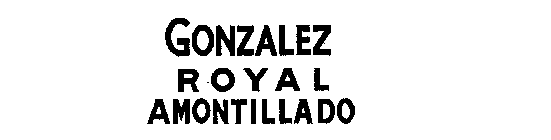 GONZALEZ ROYAL AMONTILLADO