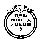 RED WHITE AND BLUE  R W B