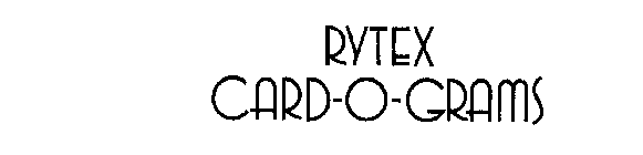 RYTEX CARD-O-GRAMS
