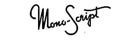 MONO-SCRIPT
