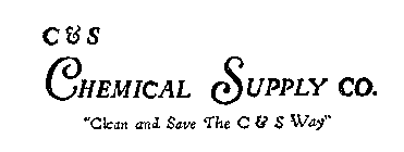C & S CHEMICAL SUPPLY CO. 