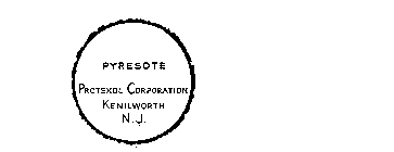 PYRESOTE PROTEXOL CORPORATION KENILWORTHN.J.