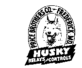 HUSKY RELAYS AND CONTROLS PRICE BROTHERSCO. FREDERICK, MD.