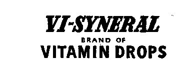 VI-SYNERAL BRAND OF VITAMIN DROPS