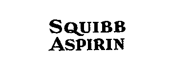 SQUIBB ASPIRIN