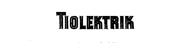 TIOLEKTRIK