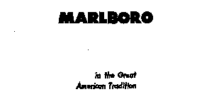 MARLBORO IN THE GREAT AMERICAN TRADITION