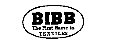 BIBB THE FIRST NAME IN TEXTILES