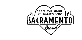 SACRAMINTO BRAND FROM THE HEART OF CALIFORNIA