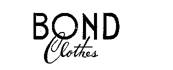 BOND CLOTHES
