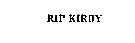 RIP KIRBY