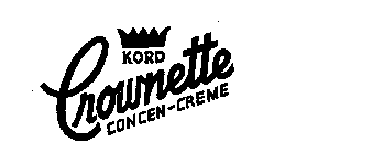 KORD CROWNETTE CONCEN-CREME