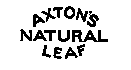 AXTON'S NATURAL LEAF