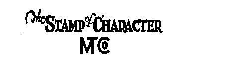 THE STAMP OF CHARACTER MT CO