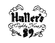 HALLERS EIGHTY-NINE 89