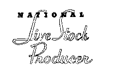 NATIONAL LIVE STOCK PRODUCER