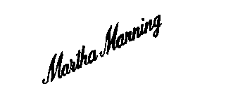 MARTHA MANNING