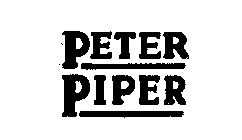 PETER PIPER