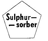 SULPHUR--SORBER