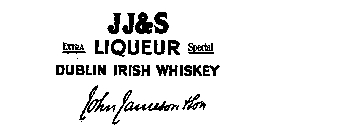 JJ & S LIQUEUR EXTRA SPECIAL DUBLIN IRISH WHISKEY JOHN JAMESON & SON