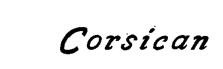 CORSICAN