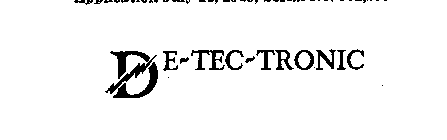 DE-TEC-TRONIC