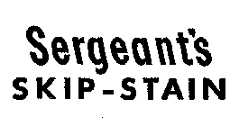 SERGEANT'S SKIP-STAIN